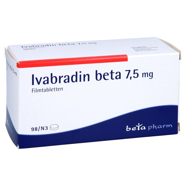Ivabradin beta 7,5 mg Filmtabletten 98 St