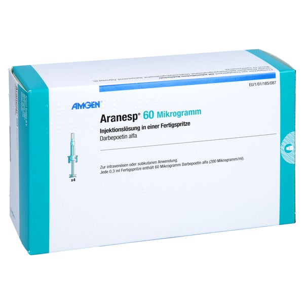 ARANESP 60 µg Inj.-Lsg.i.e.Fert.S.autom.Nadels. 4 St