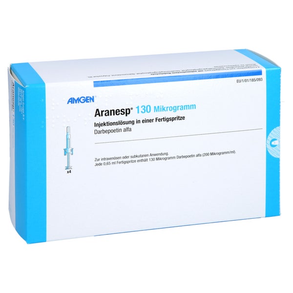 ARANESP 130 µg Inj.-Lsg.i.e.Fert.S.autom.Nadels. 4 St