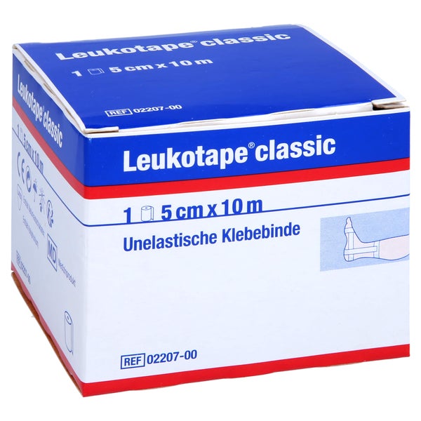 Leukotape Classic 5 cmx10 m weiß 1 St