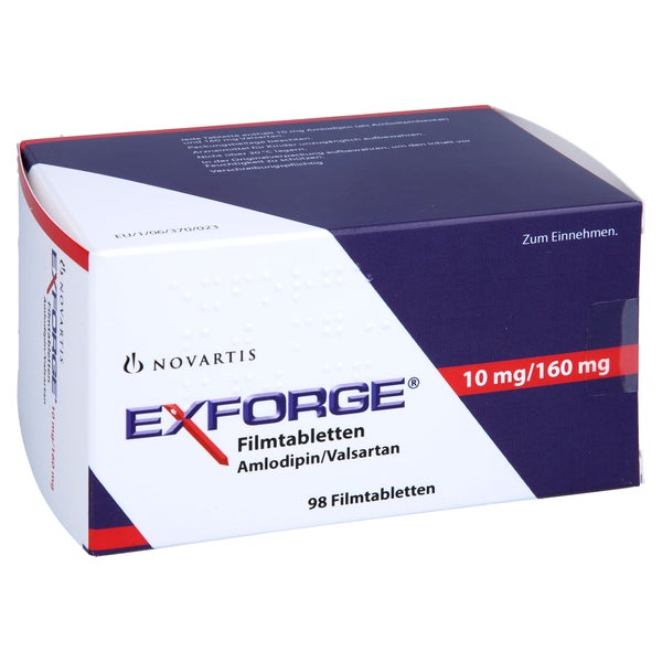 Exforge 10 Mg/160 mg Filmtabletten 98 St
