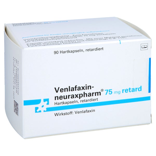 VENLAFAXIN-neuraxpharm 75 mg retard Kapseln 90 St