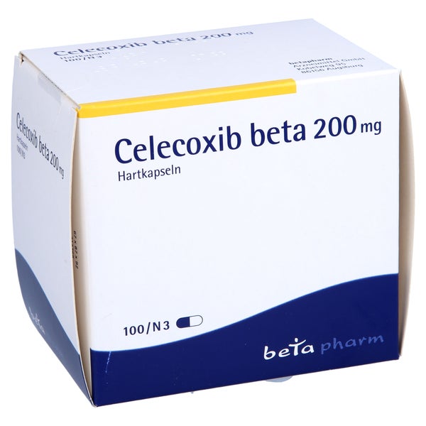 Celecoxib beta 200 mg Hartkapseln 100 St