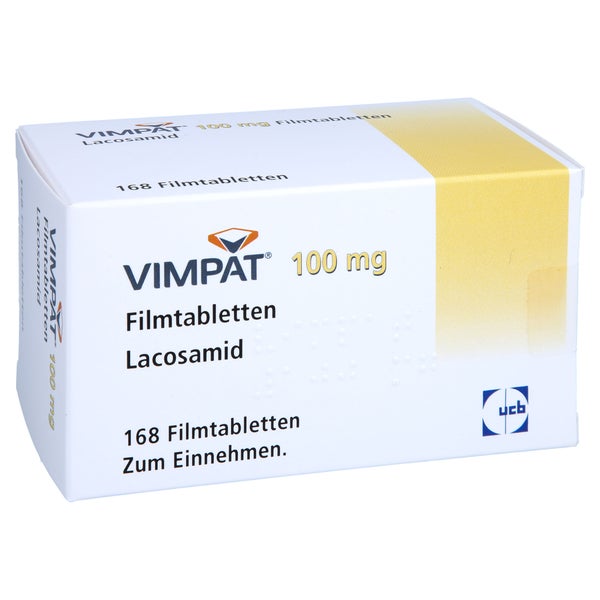 Vimpat 100 mg Filmtabletten 168 St