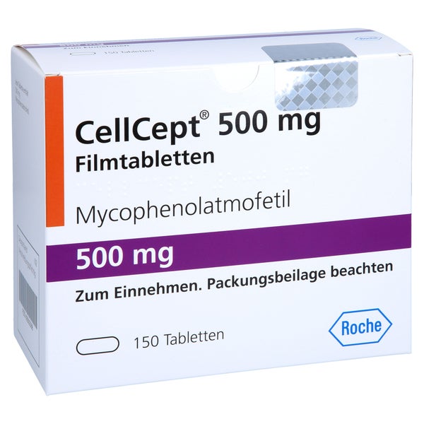 Cellcept 500 mg Filmtabletten 150 St