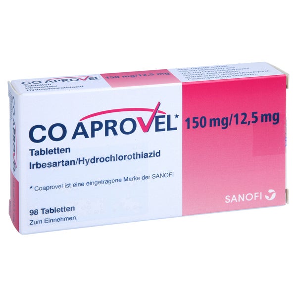 Coaprovel 150 Mg/12,5 mg Tabletten 98 St