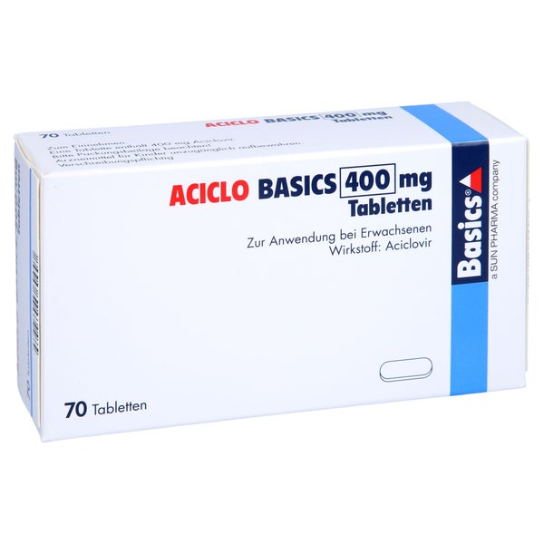 Aciclo Basics 400 mg Tabletten 70 St