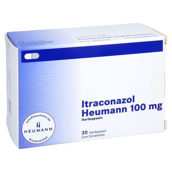 Itraconazol Heumann 100 mg Hartkapseln 30 St