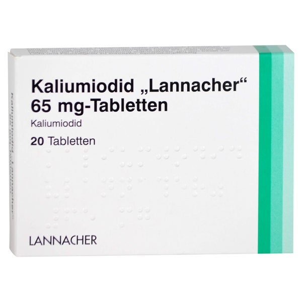 Kaliumiodid Lannacher 65 mg Tabletten 20 St