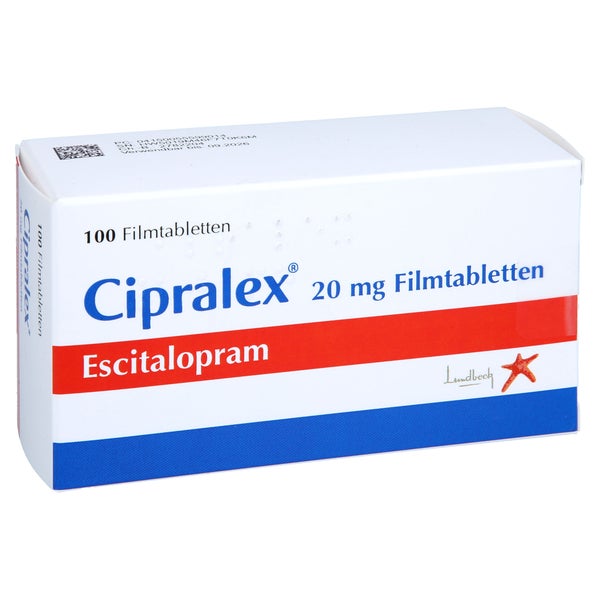 Cipralex 20 mg Filmtabletten 100 St