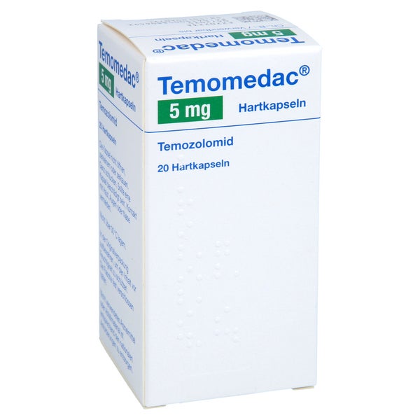 Temomedac 5 mg Hartkapseln 20 St