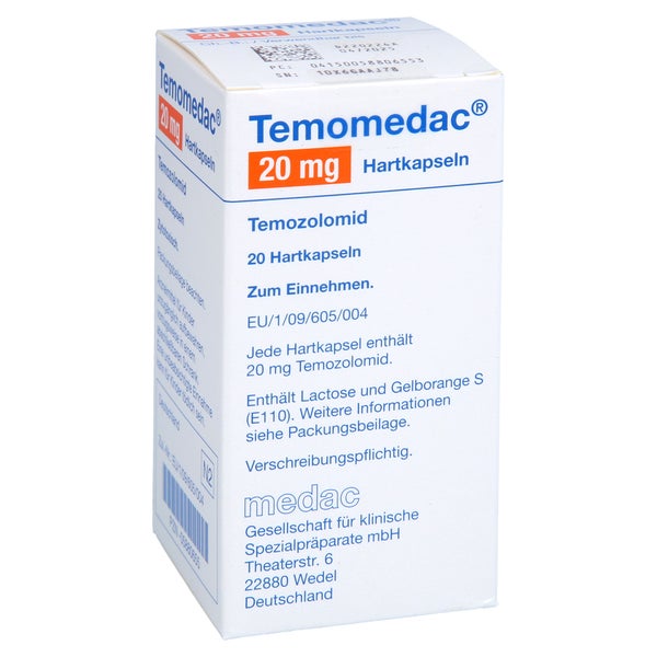 Temomedac 20 mg Hartkapseln 20 St