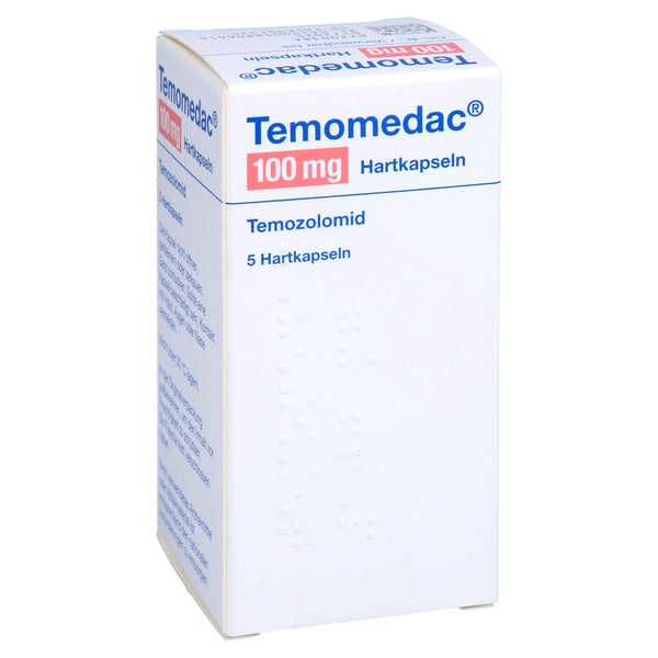 Temomedac 100 mg Hartkapseln 5 St