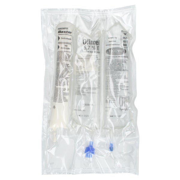 Olimel 5,7% E Emulsion zur Infusion 6X1000 ml