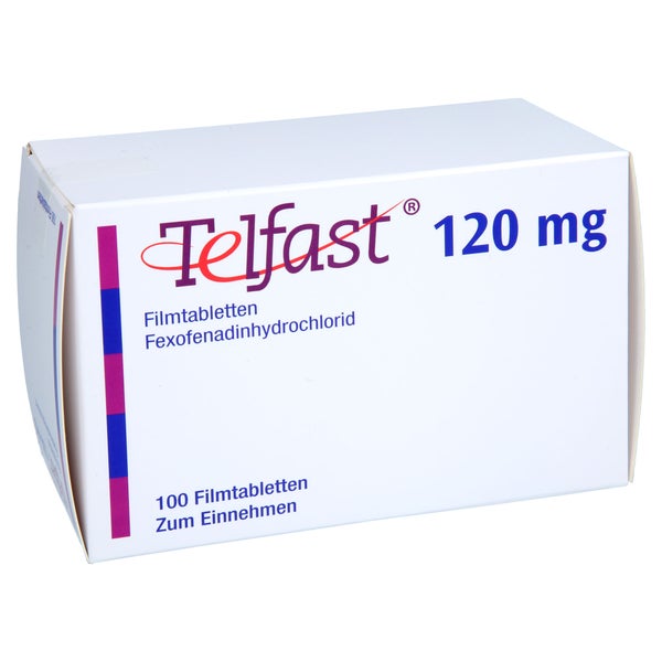 Telfast 120 mg Filmtabletten 100 St