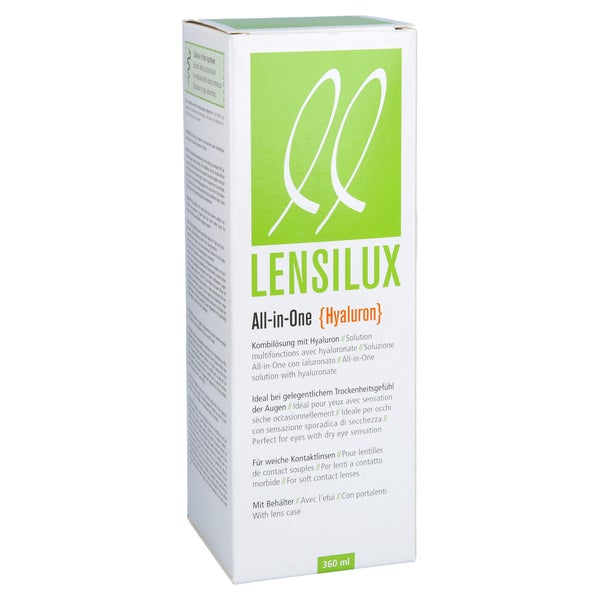 Lensilux All-in-one Lsg.hyaluron+beh.f.w 360 ml