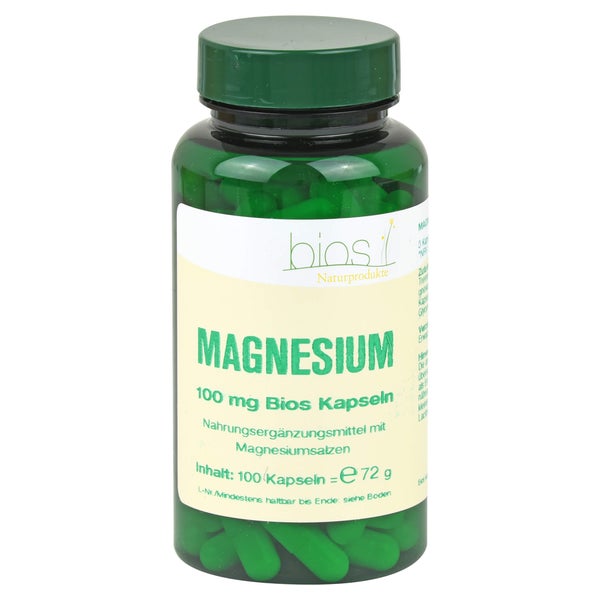 Magnesium 100 mg Bios Kapseln 100 St