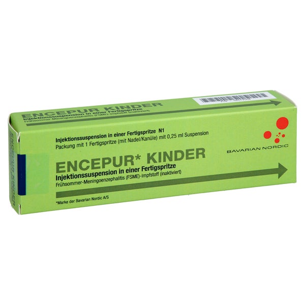 Encepur Kinder Fertigspritzen 0,25 ml