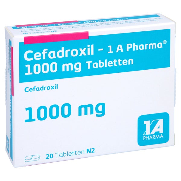 Cefadroxil-1a Pharma 1000 mg Tabletten 20 St