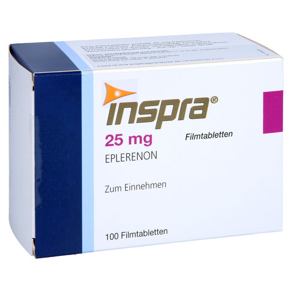 Inspra 25 mg Filmtabletten 100 St