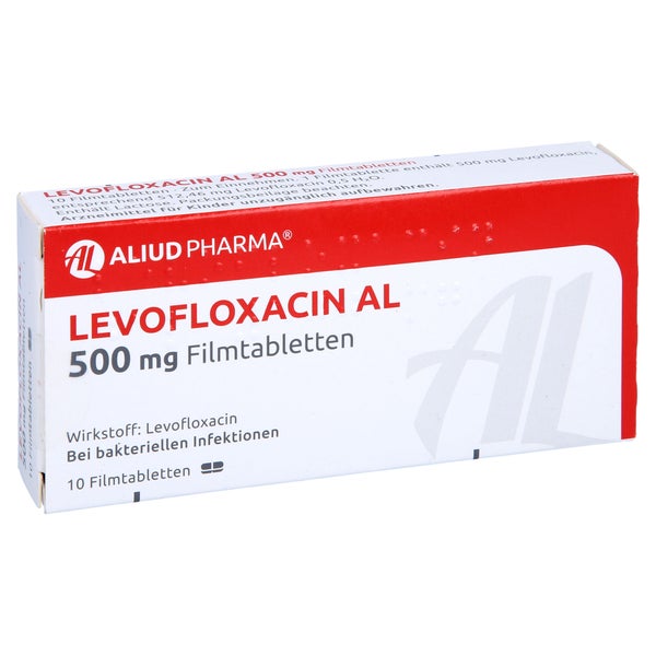 Levofloxacin AL 500 mg Filmtabletten 10 St