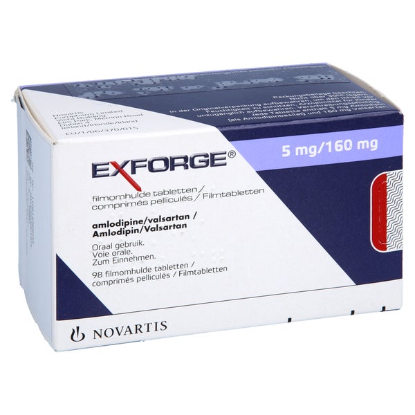 Exforge 5 Mg/160 mg Filmtabletten 98 St