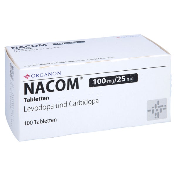 Nacom 100 Mg/25 mg Tabletten 100 St