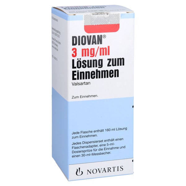 Diovan 3 Mg/ml Lösung 160 ml