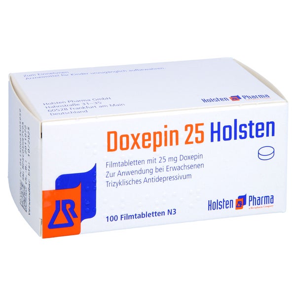 Doxepin 25 Holsten Filmtabletten 100 St