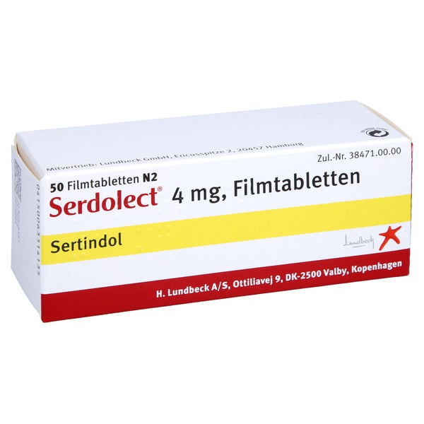 Serdolect 4 mg Filmtabletten 50 St