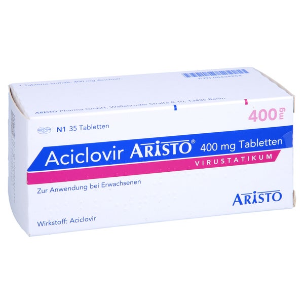 Aciclovir Aristo 400 mg Tabletten 35 St