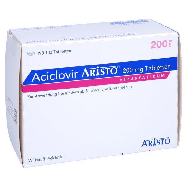 Aciclovir Aristo 200 mg Tabletten 100 St