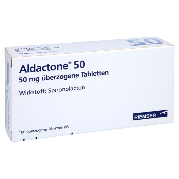 Aldactone 50 Überzogene Tabletten 100 St