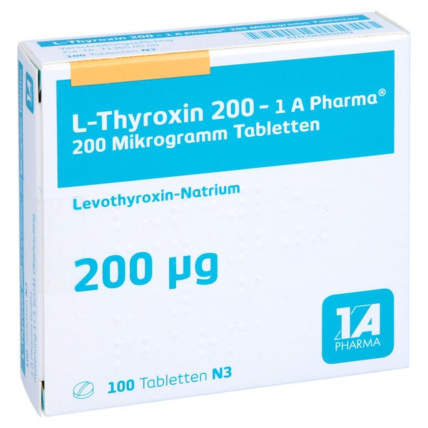 L-thyroxin 200-1a Pharma Tabletten 100 St