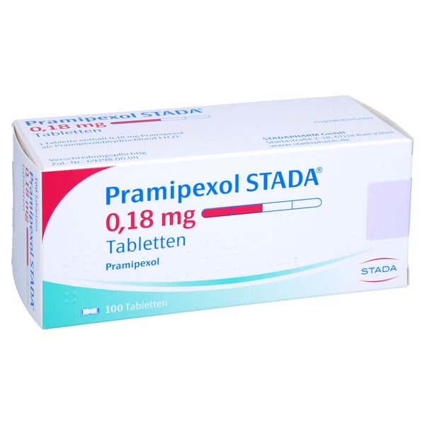 Pramipexol Stada 0,18 mg Tabletten 100 St