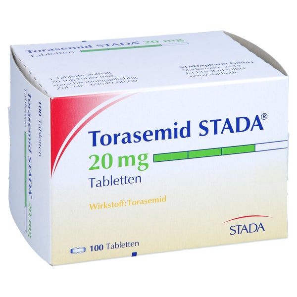 Torasemid Stada 20 mg Tabletten 100 St