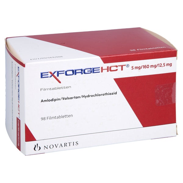 EXFORGE HCT 5 mg/160 mg/12,5 mg Filmtabletten 98 St