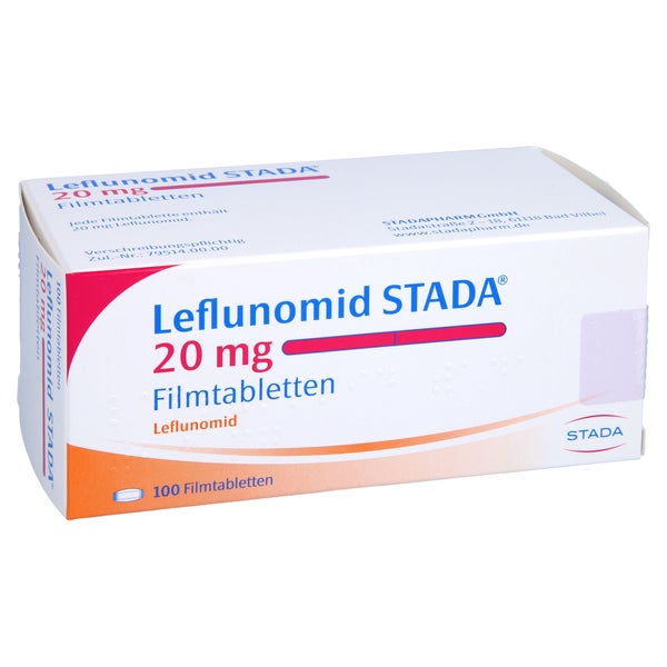 Leflunomid Stada 20 mg Filmtabletten 100 St