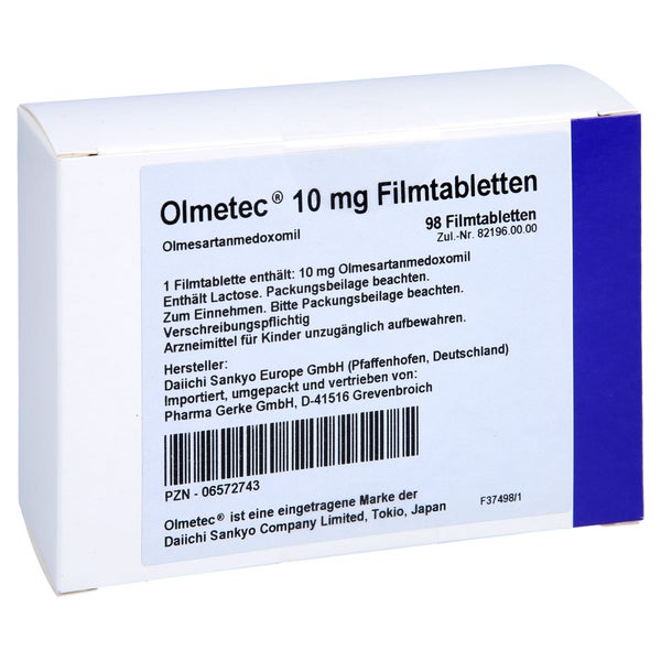 Olmetec 10 mg Filmtabletten 98 St
