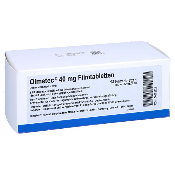 Olmetec 40 mg Filmtabletten 98 St