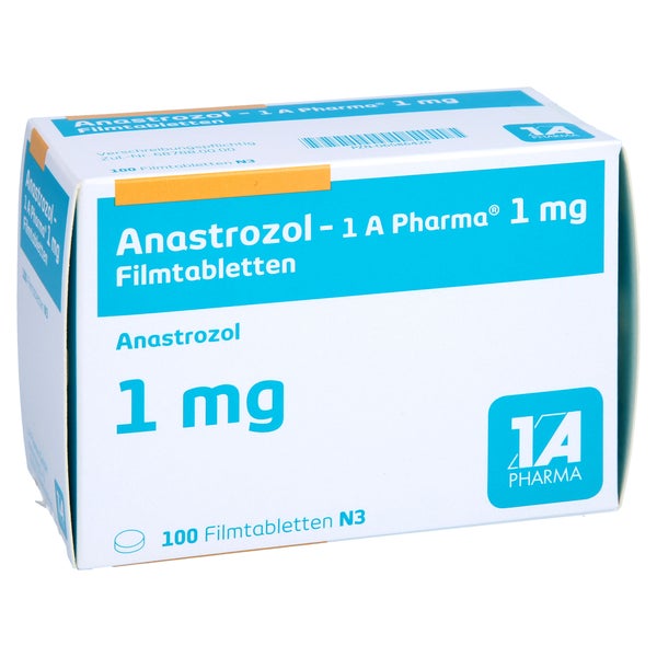 Anastrozol-1a Pharma 1 mg Filmtabletten 100 St