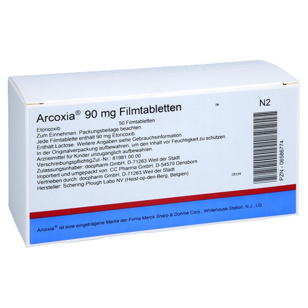 Arcoxia 90 mg Filmtabletten 50 St