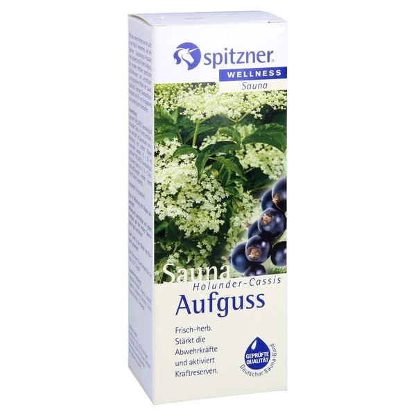 Spitzner Saunaaufguss Holunder Cassis We 190 ml