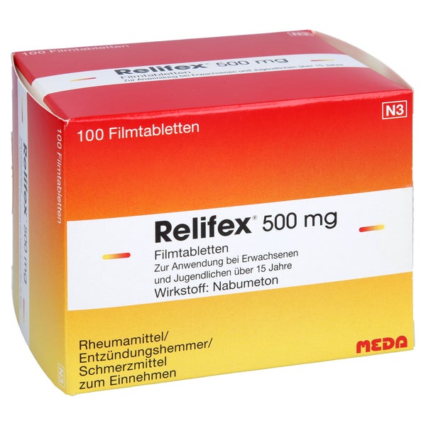 Relifex 500 mg Filmtabletten 100 St