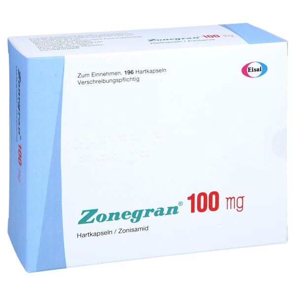 Zonegran 100 mg Hartkapseln 196 St
