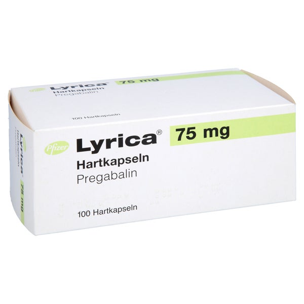 Lyrica 75 mg Hartkapseln 100 St