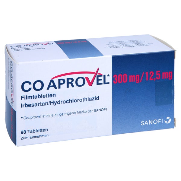Coaprovel 300 Mg/12,5 mg Filmtabletten 98 St