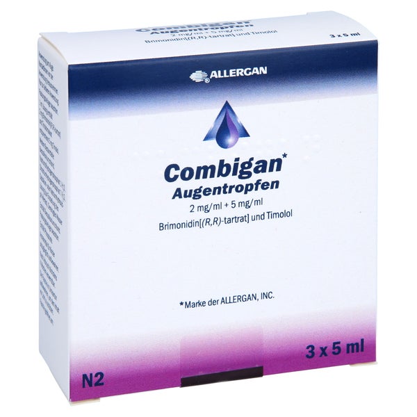 Combigan Augentropfen 3X5 ml