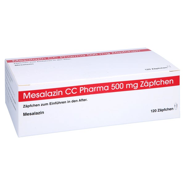 Mesalazin CC Pharma 500 mg Zäpfchen 120 St