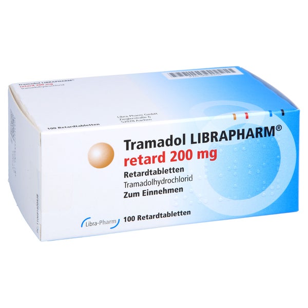 Tramadol Librapharm Retard 200 mg 100 St